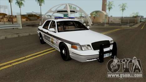 Ford Crown Victoria Sheriff Department for GTA San Andreas
