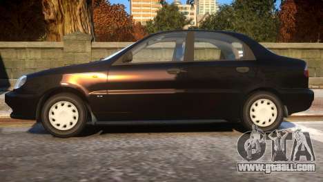 Daewoo Lanos Sedan SX PL 1997 for GTA 4
