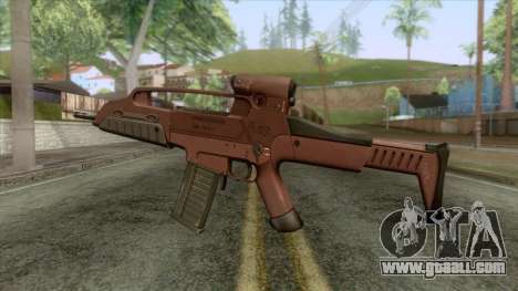 XM8 Compact Rifle Red for GTA San Andreas