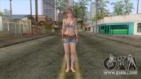Honoka Summer Outfit Skin for GTA San Andreas