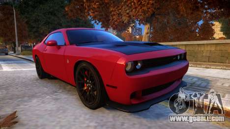 2015 Dodge Challenger SRT Hellcat v1.0 for GTA 4