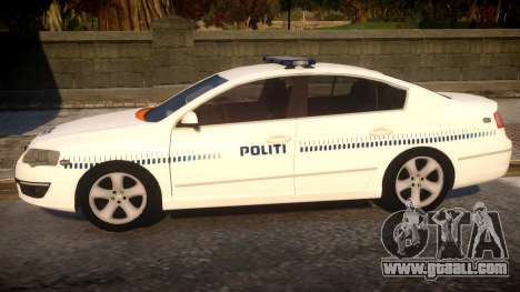 Volkswagen Passat Danish Police for GTA 4