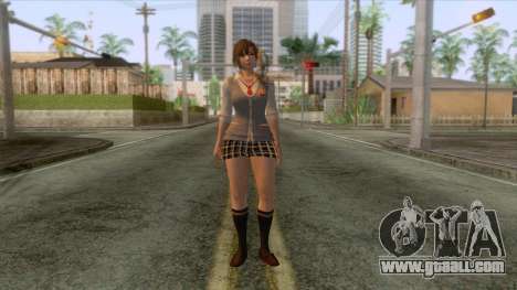 Dead Or Alive - Misaki School Outfit for GTA San Andreas
