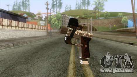 The Doomsday Heist - Pistol v1 for GTA San Andreas