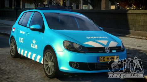 Volkswagen Golf Supervisor KLM for GTA 4