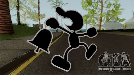 Super Smash Bros. Brawl - Mr. Game and Watch for GTA San Andreas