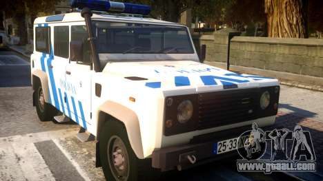 Land Rover Defender Police V2 for GTA 4