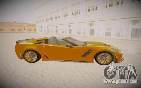 Chevrolet Corvette Stingray 2015 for GTA San Andreas