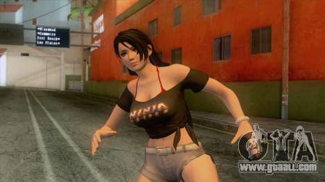 Dead Or Alive 5 - Momiji Skin for GTA San Andreas