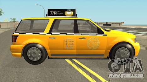 GTA V Vapid Taxi IVF for GTA San Andreas