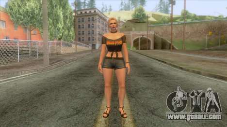 Dead Or Alive 5 - Rachel Skin for GTA San Andreas