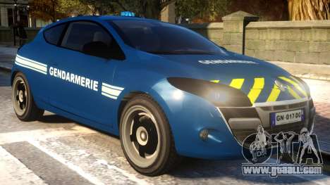 Renault Megane Gendarmerie for GTA 4