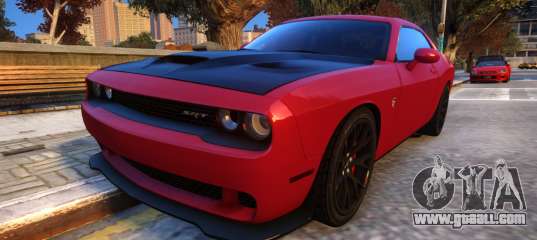 2015 Dodge Challenger SRT Hellcat v1.0 for GTA 4