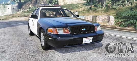 Ford Crown Victoria LAPD CVPI v3.0 [replace] for GTA 5