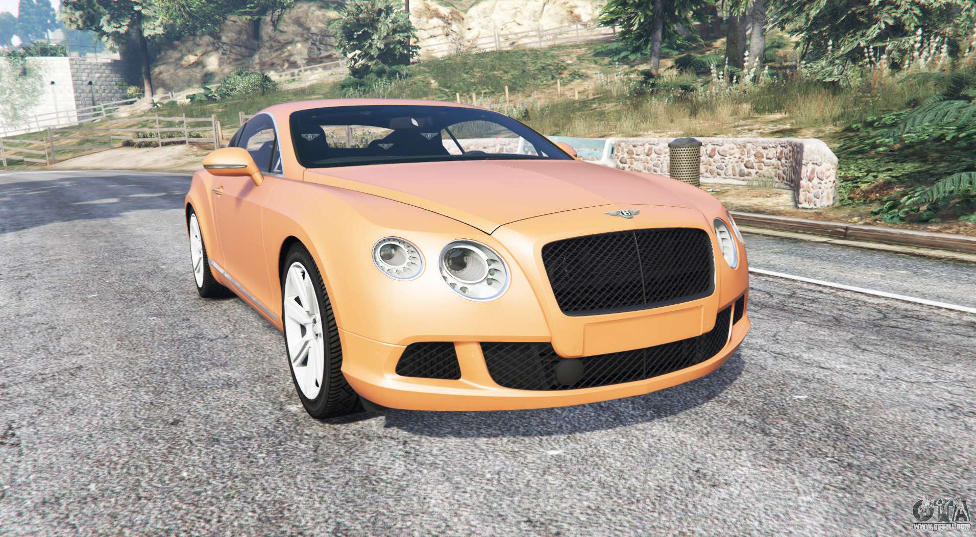 Bentley gta 5 replace