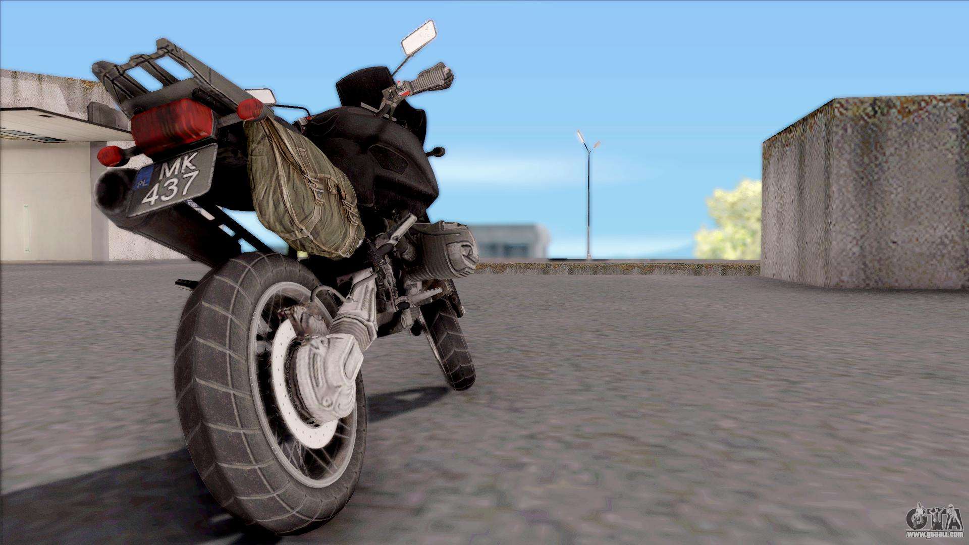 Motorcycle from the game PUBG for GTA San Andreas