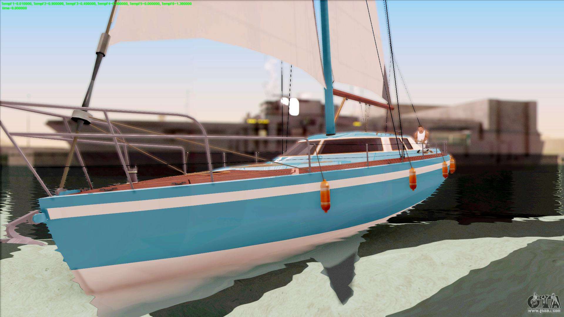 GTA San Andreas GTA V YACHT TO SA VERSION FINAL Mod 