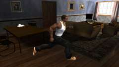 Running indoors for GTA San Andreas