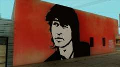Viktor Tsoi Art Wall for GTA San Andreas