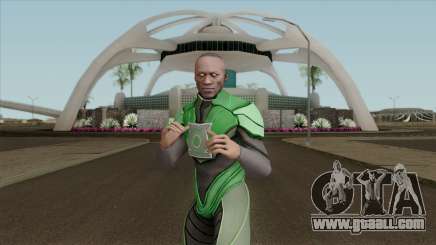 Green Lantern John Stewart from Injustice 2 IOS for GTA San Andreas