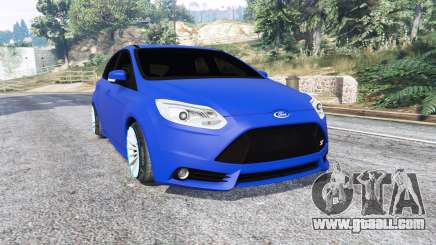 Ford Focus ST (C346) 2013 v1.1 [replace] for GTA 5