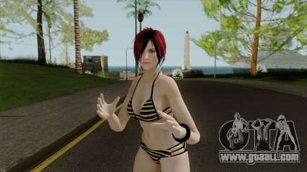 DOAX3 Mila Macchiato Bikini (Emo Hairstyle) for GTA San Andreas