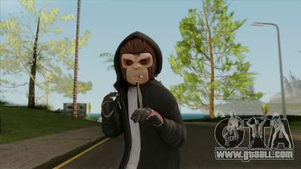 Space Monkey Street Artist From GTA V for GTA San Andreas