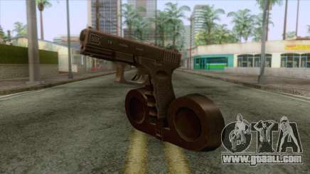 Glock 19 with Extended Magazine for GTA San Andreas