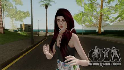 Samantha Casual v3 Sims 4 Custom for GTA San Andreas