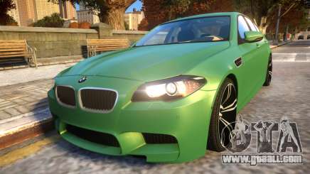 BMW M5-series F10 Azerbaijan style for GTA 4