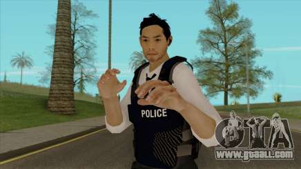 Detective Kurosawa from Binary Domain for GTA San Andreas