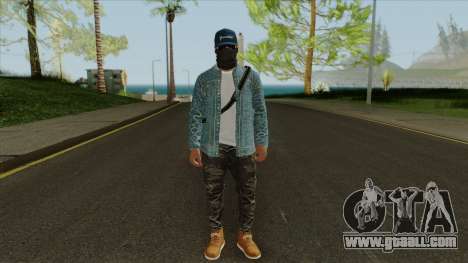 Marcus Holloway - Watch Dogs GTA Online Cosplay for GTA San Andreas