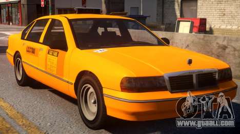 Declasse Premier Taxi V1.1 for GTA 4