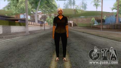 GTA 5 - Female Skin v2 for GTA San Andreas