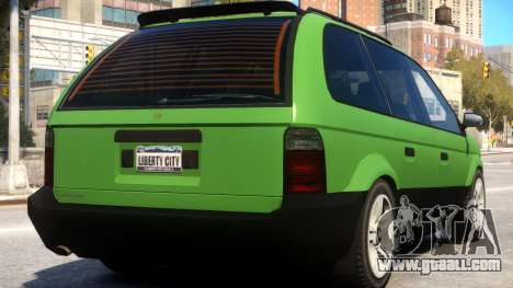 Minivan to Dodge Grand Caravan for GTA 4