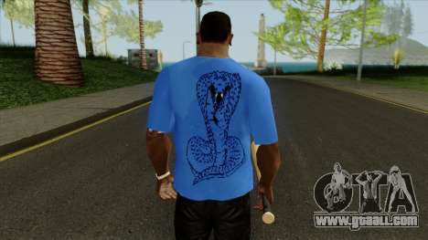 T-shirt with a snake for GTA San Andreas
