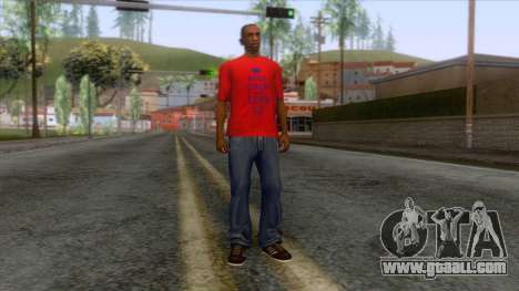 Keep Calm and Love CJ T-Shirt for GTA San Andreas