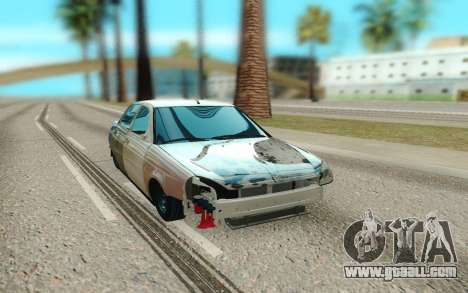 Lada Priora Broken for GTA San Andreas