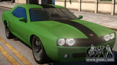 Bravado Gauntlet Muscle Car Rims for GTA 4