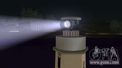 Searchlights for GTA San Andreas