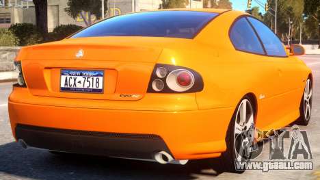 Holden Monaro v2 for GTA 4
