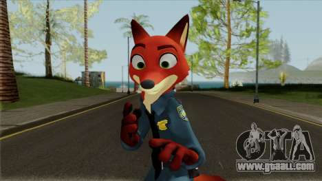 Nick Wilde from Disney Infinity 3.0 for GTA San Andreas