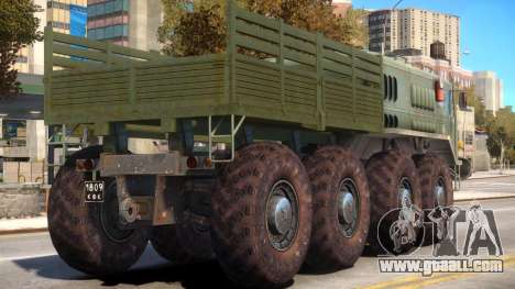 Military Russia Army MAZ 535 for GTA 4