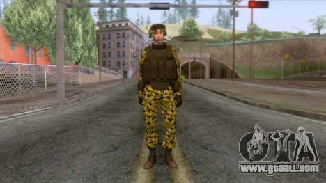 Sweden Army Skin for GTA San Andreas