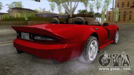 Dodge Viper Cabrio for GTA San Andreas