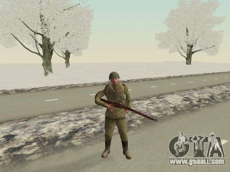 Soldiers of the red army for GTA San Andreas