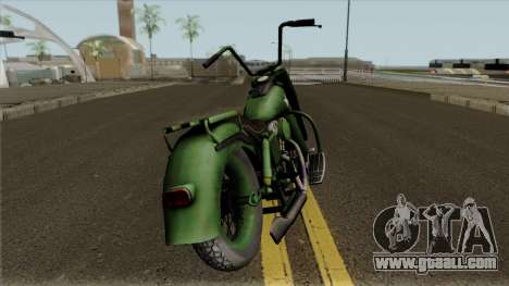 Motorcycle Game Ride To Hell - Retribution for GTA San Andreas