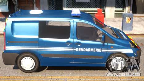 Peugeot Expert Gendarmerie 2017 for GTA 4