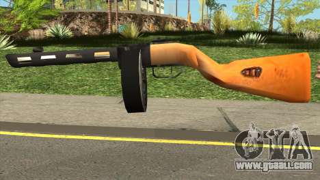 PPSH-41 LowPoly for GTA San Andreas