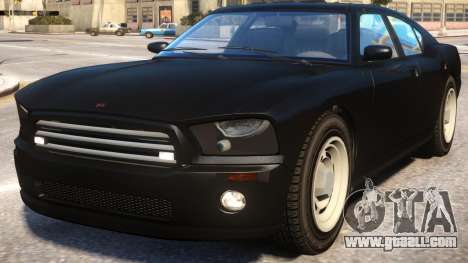 FBI Buffalo to Dodge Charger SRT8 v2 for GTA 4